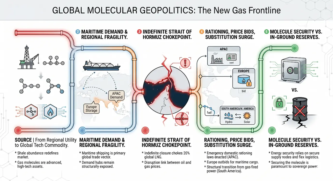 Are supply chains becoming more important than energy resources themselves?