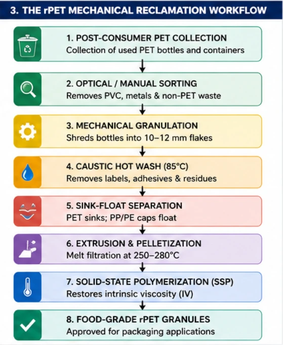 R-PET Mechanical Reclamation